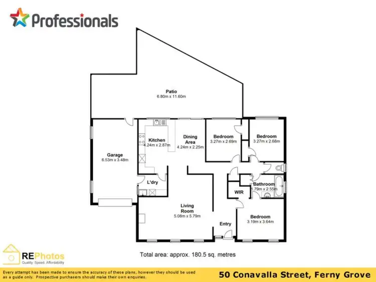 Floorplan of Homely house listing, 50 Conavalla Street, Ferny Grove QLD 4055