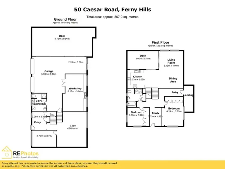 Floorplan of Homely house listing, 50 Caesar Road, Ferny Hills QLD 4055
