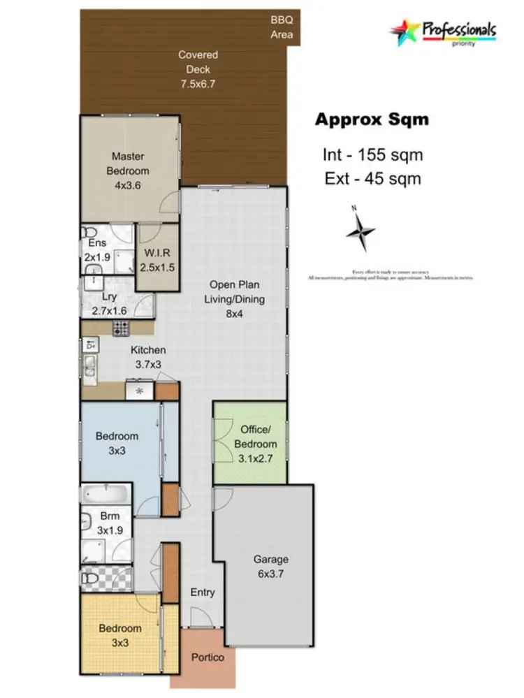 Floorplan of Homely house listing, 57 Pontiac Circuit, Warner QLD 4500