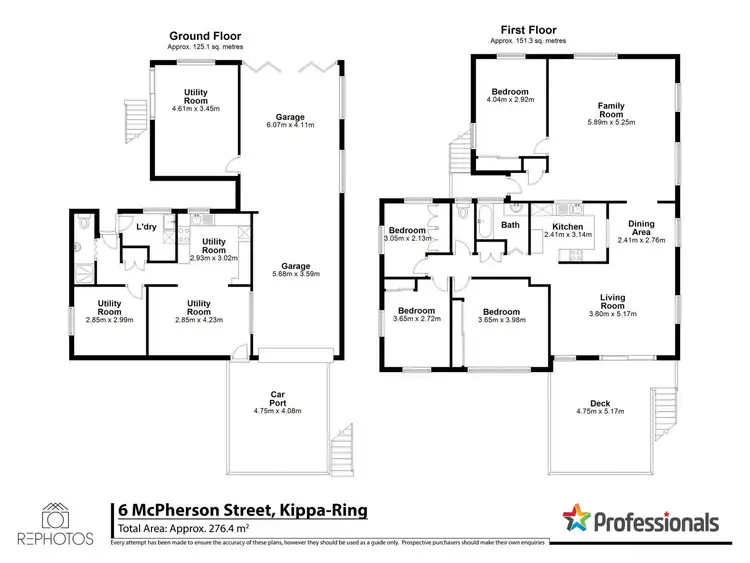 Floorplan of Homely house listing, 6 McPherson Street, Kippa-ring QLD 4021