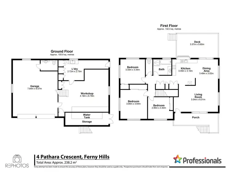 Floorplan of Homely house listing, 4 Pathara Crescent, Ferny Hills QLD 4055