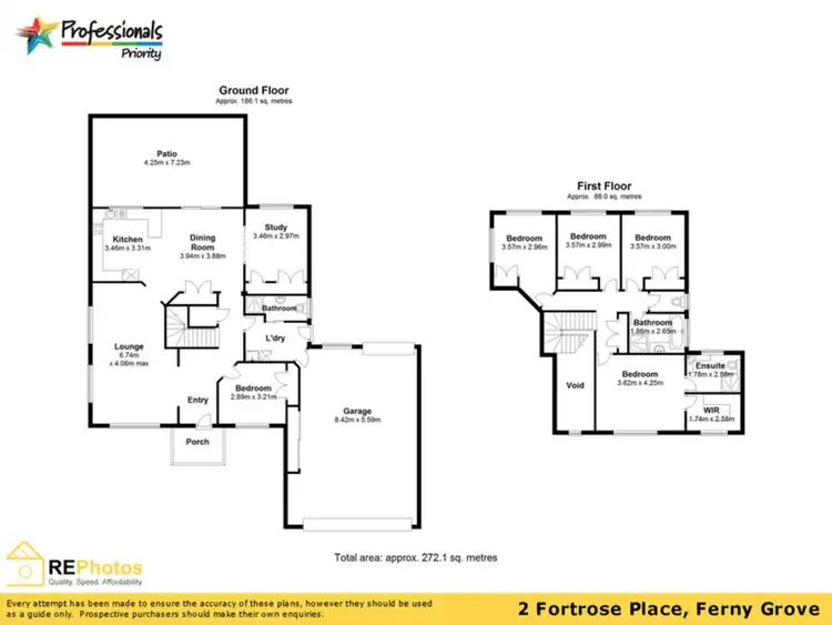Floorplan of Homely house listing, 2 Fortrose Place, Ferny Grove QLD 4055