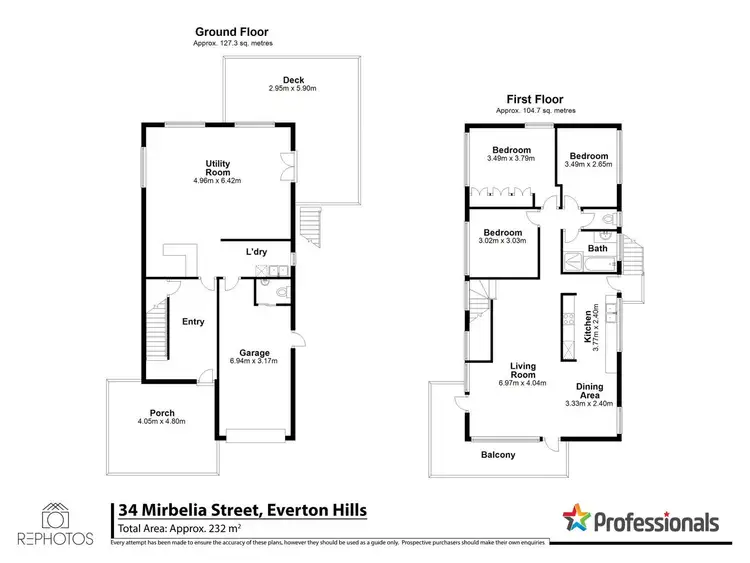 Floorplan of Homely house listing, 34 Mirbelia St, Everton Hills QLD 4053