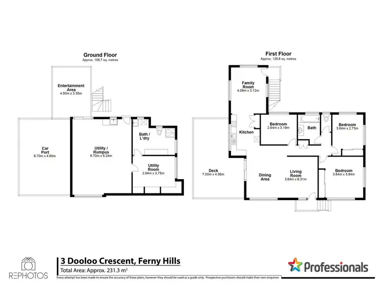 Floorplan of Homely house listing, 3 Dooloo Crescent, Ferny Hills QLD 4055