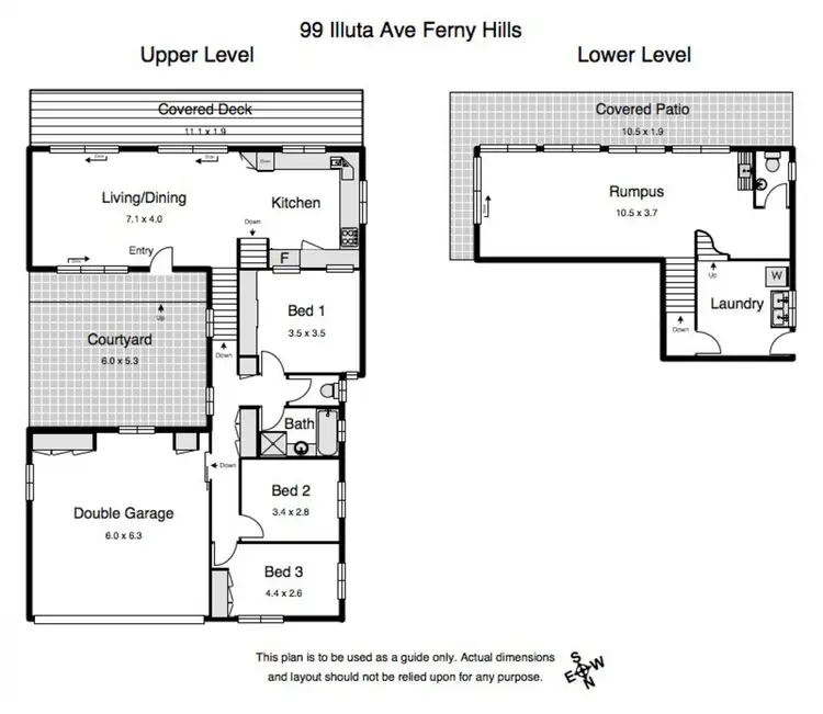 Floorplan of Homely house listing, 99 Illuta Avenue, Ferny Hills QLD 4055