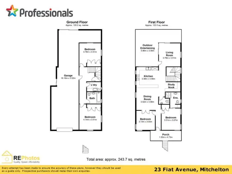 Floorplan of Homely house listing, 23 Fiat Avenue, Mitchelton QLD 4053