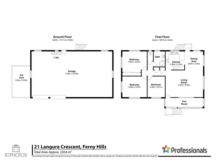 Floorplan of Homely house listing, 21 Langura Crescent, Ferny Hills QLD 4055