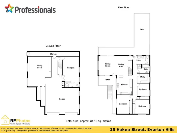 Floorplan of Homely house listing, 25 Hakea Street, Everton Hills QLD 4053