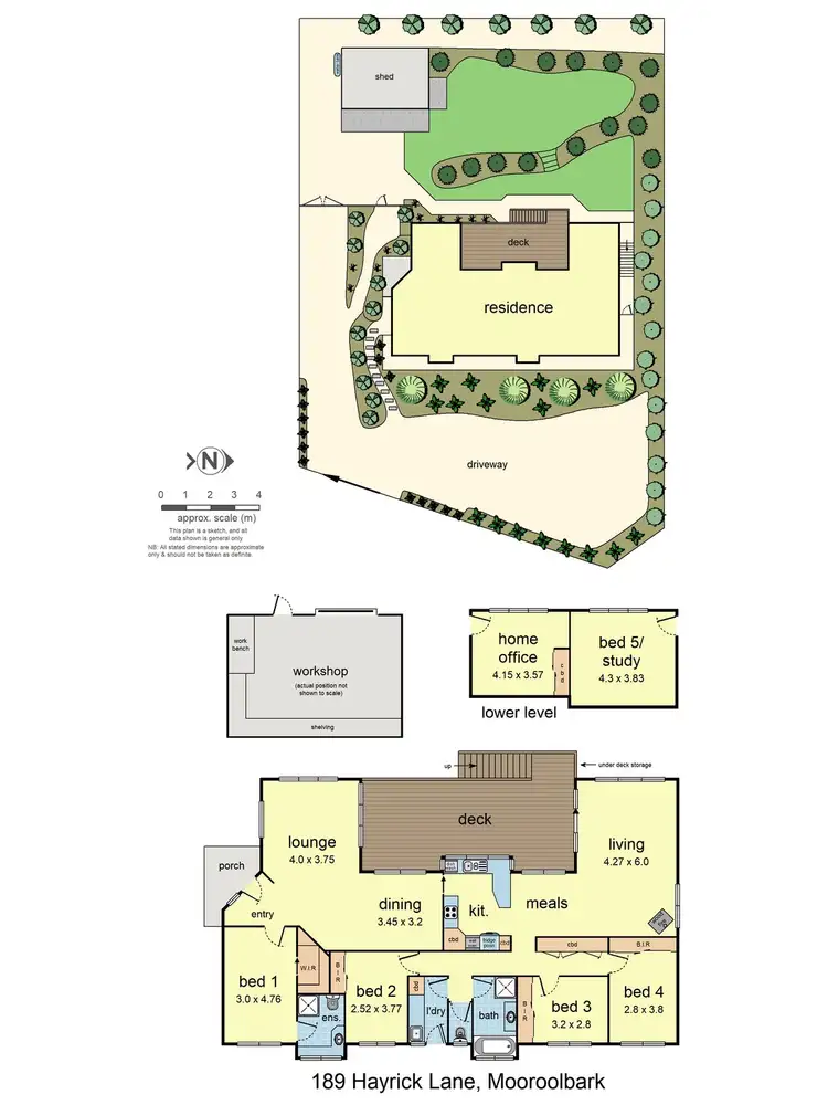 Floorplan of Homely house listing, 189 Hayrick Lane, Mooroolbark VIC 3138