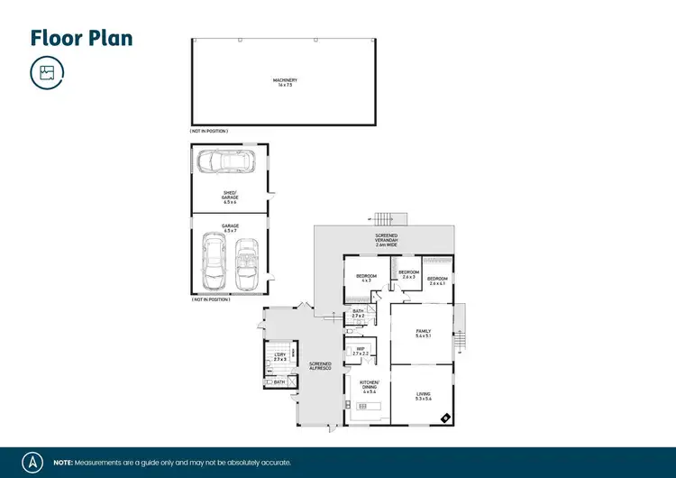 Floorplan of Homely rural property listing, 164 Wallarobba-Brookfield Road, Brookfield NSW 2420