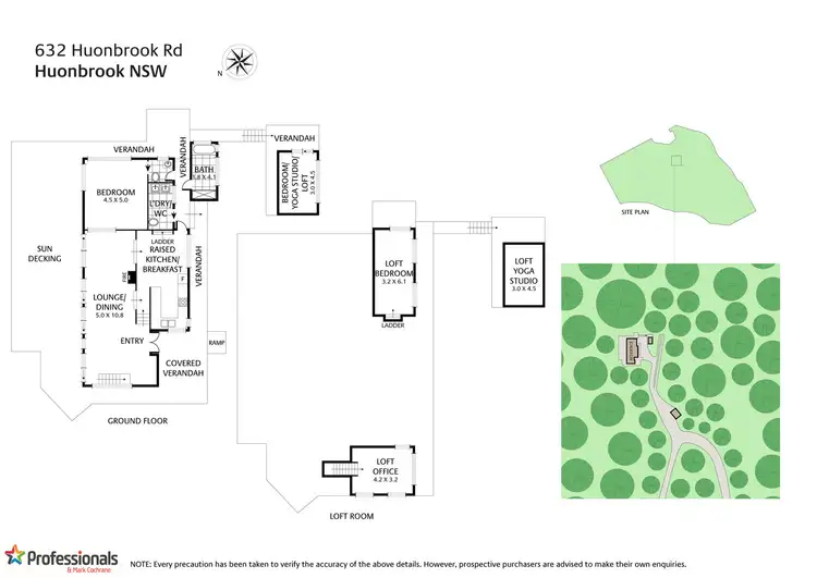 Floorplan of Homely rural property listing, 632 Huonbrook Road, Huonbrook NSW 2482