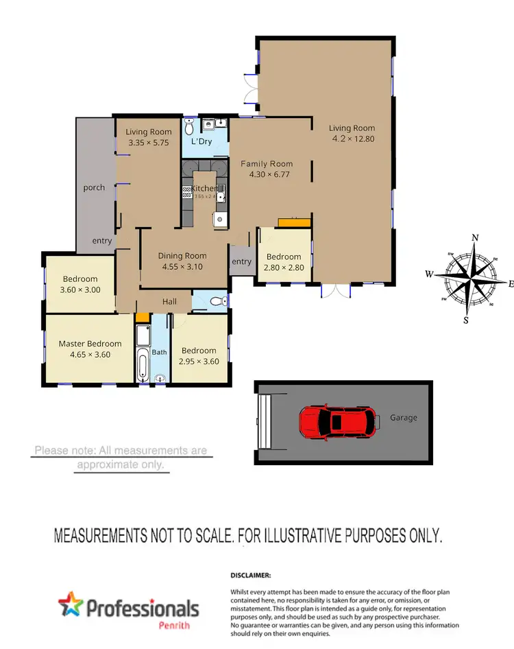 Floorplan of Homely house listing, 9 Reddan Avenue, Penrith NSW 2750