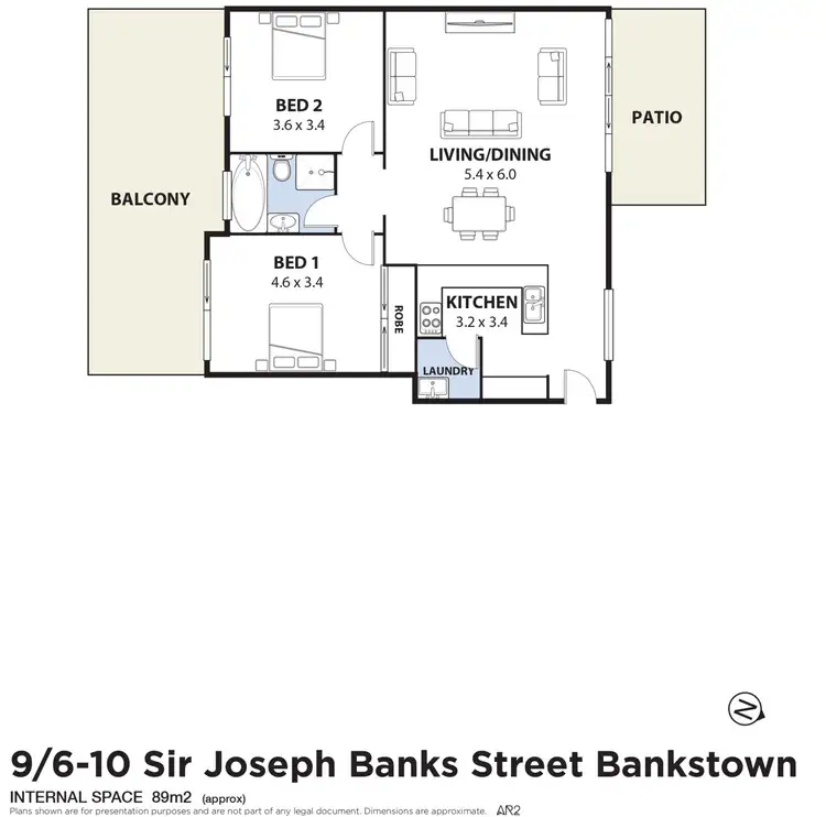 Floorplan of Homely unit listing, 9/6-10 Sir Joseph Banks Street, Bankstown NSW 2200