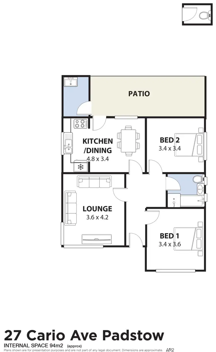Floorplan of Homely house listing, 27 Cairo Avenue, Padstow NSW 2211