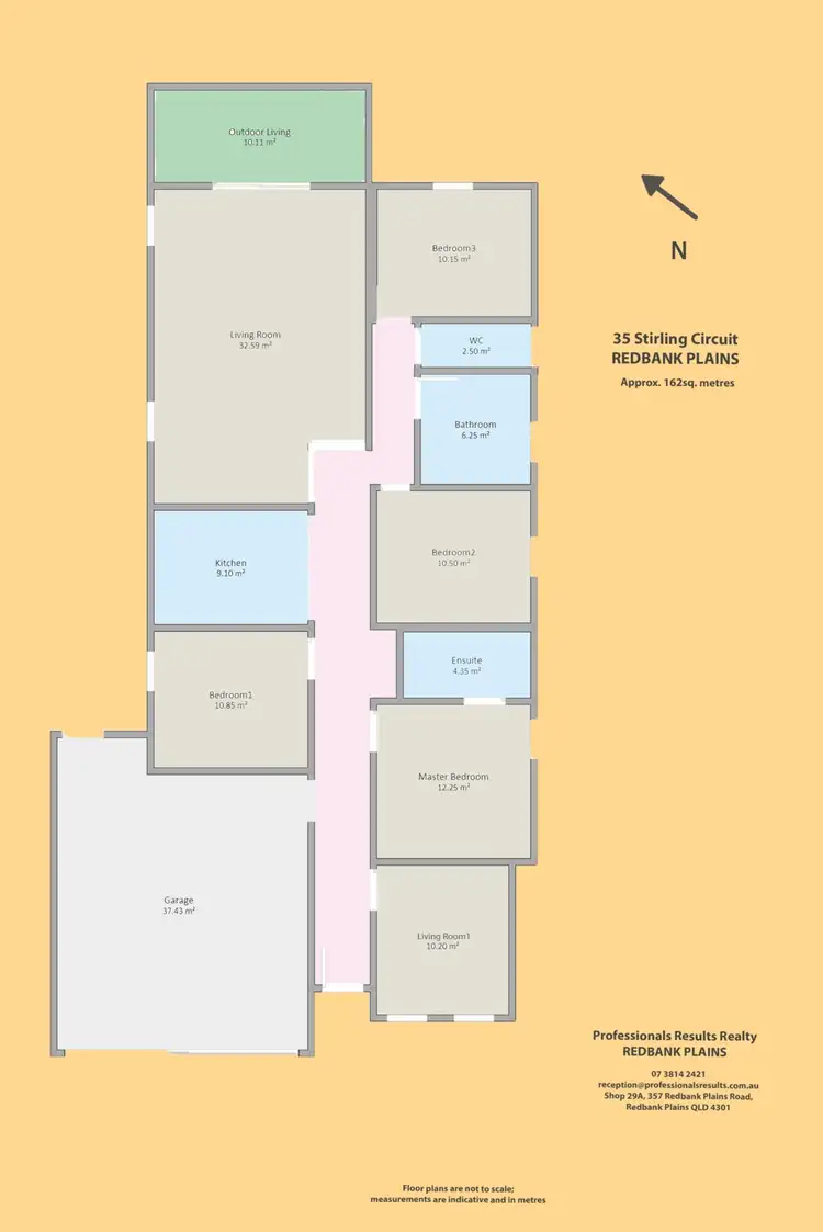 Floorplan of Homely house listing, 35 Stirling Circuit, Redbank Plains QLD 4301
