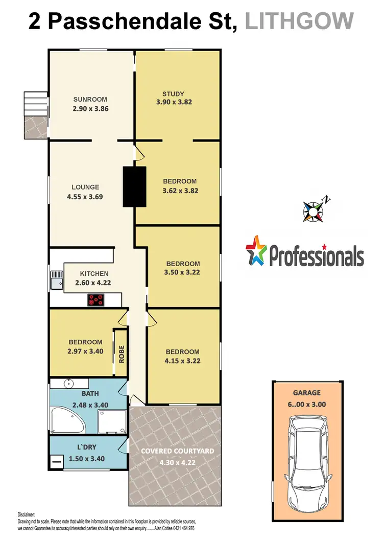 Floorplan of Homely house listing, 2 Passchendale Street, Lithgow NSW 2790