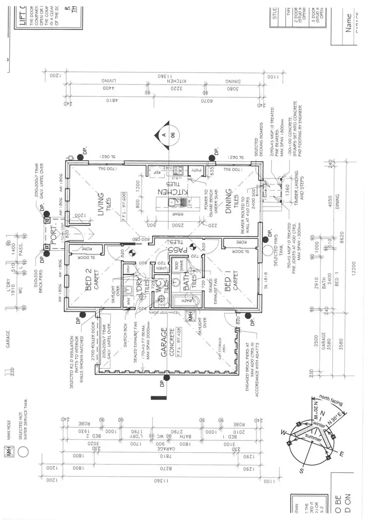 Floorplan of Homely townhouse listing, 3/20 Dowding Street, California Gully VIC 3556