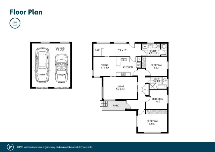 Floorplan of Homely house listing, 21 Kennedy Street, Rutherford NSW 2320
