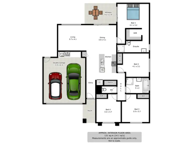 Floorplan of Homely house listing, 54 Driver Terrace, Glenroy NSW 2640
