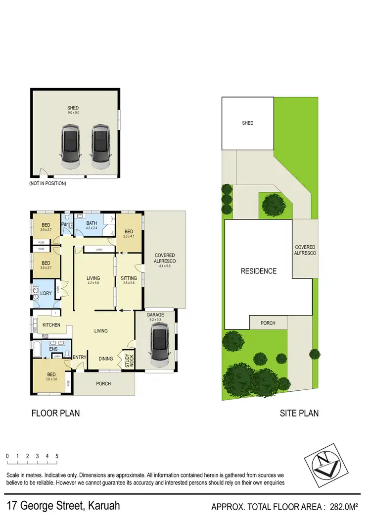 Floorplan of Homely house listing, 17 George Street, Karuah NSW 2324