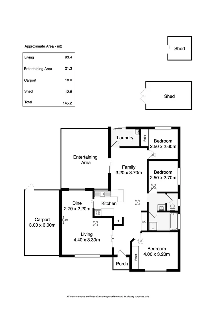 Floorplan of Homely house listing, 11 Mette Court, Salisbury Downs SA 5108