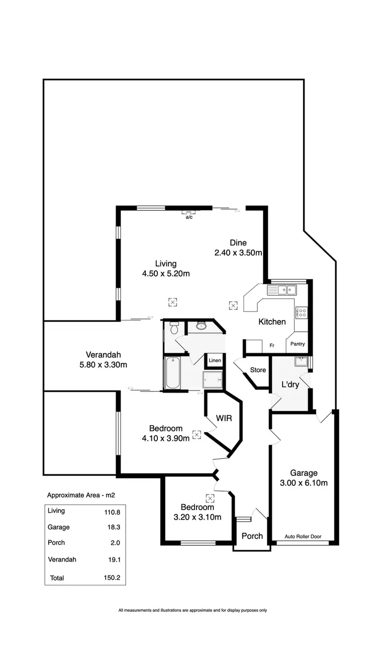 Floorplan of Homely house listing, 1A Martinevine Court, Salisbury Park SA 5109