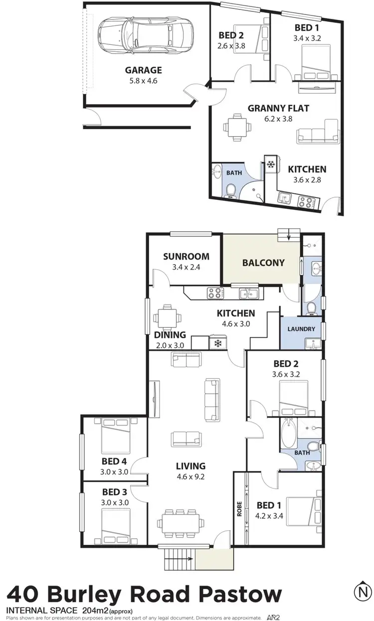 Floorplan of Homely house listing, 40 Burley Road, Padstow NSW 2211