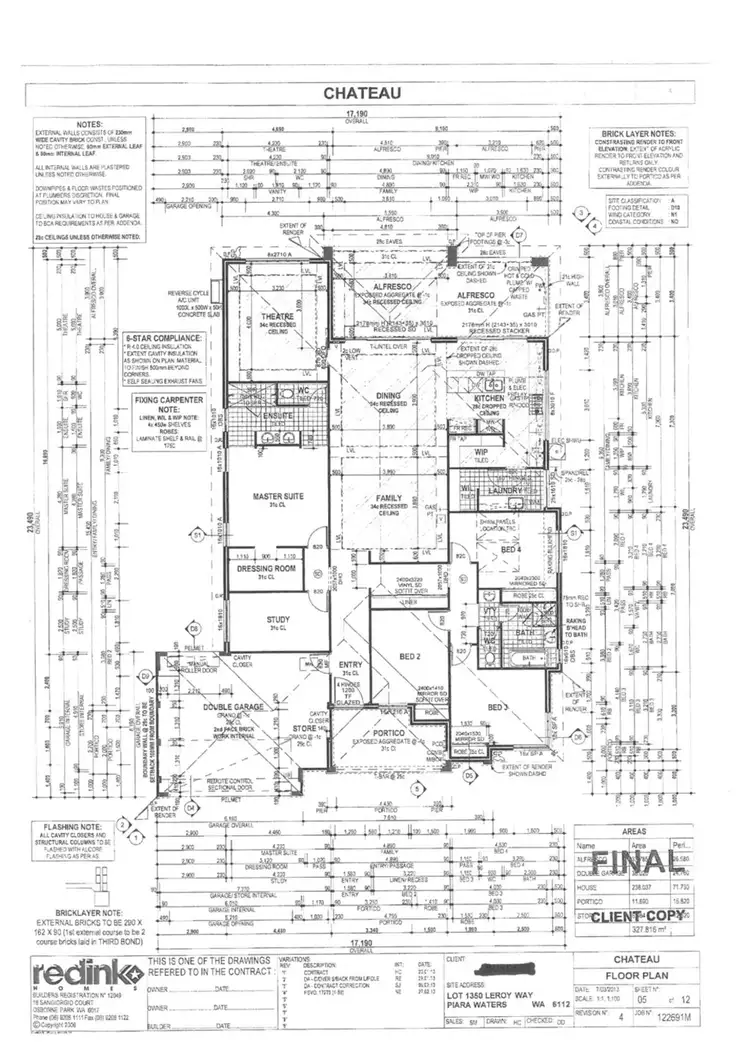 Floorplan of Homely house listing, 23 Leroy Way, Piara Waters WA 6112