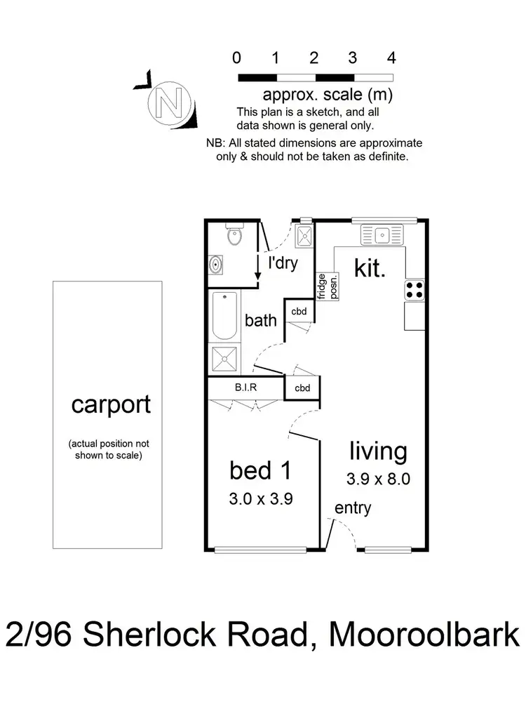 Floorplan of Homely unit listing, 2/96 Sherlock Road, Mooroolbark VIC 3138