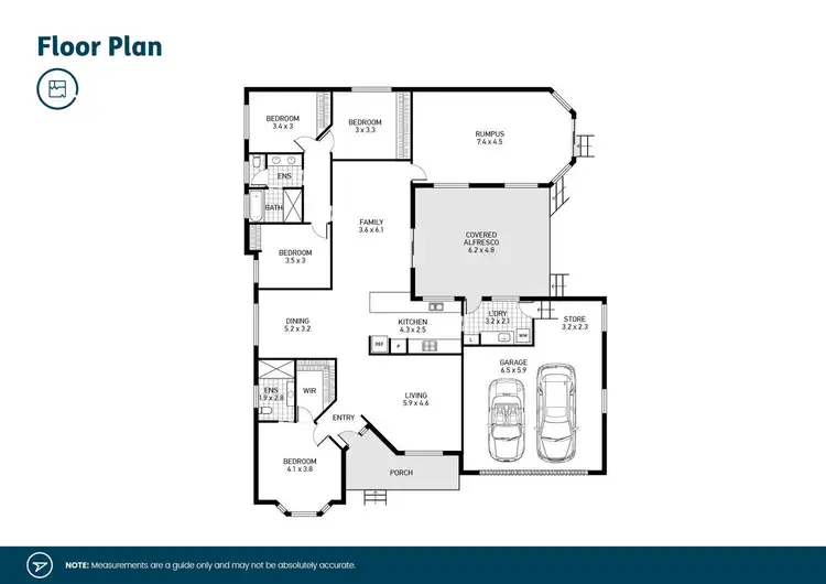 Floorplan of Homely house listing, 47 Tipperary Drive, Ashtonfield NSW 2323