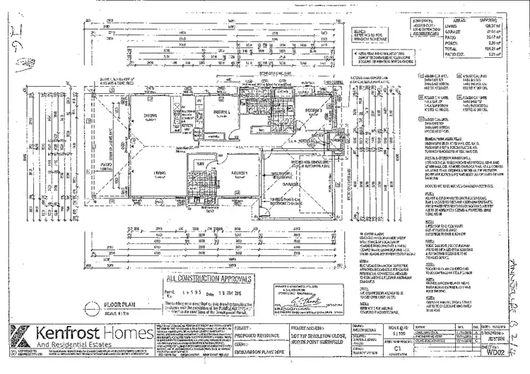 Floorplan of Homely house listing, 22 Singleton Close, Smithfield QLD 4878