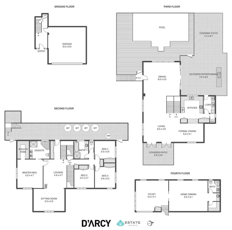 Floorplan of Homely house listing, 14 Braeside Terrace, Alderley QLD 4051