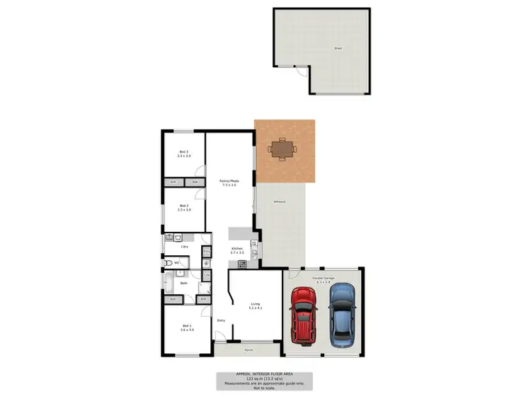 Floorplan of Homely house listing, 8 Mashie Way, Wodonga VIC 3690