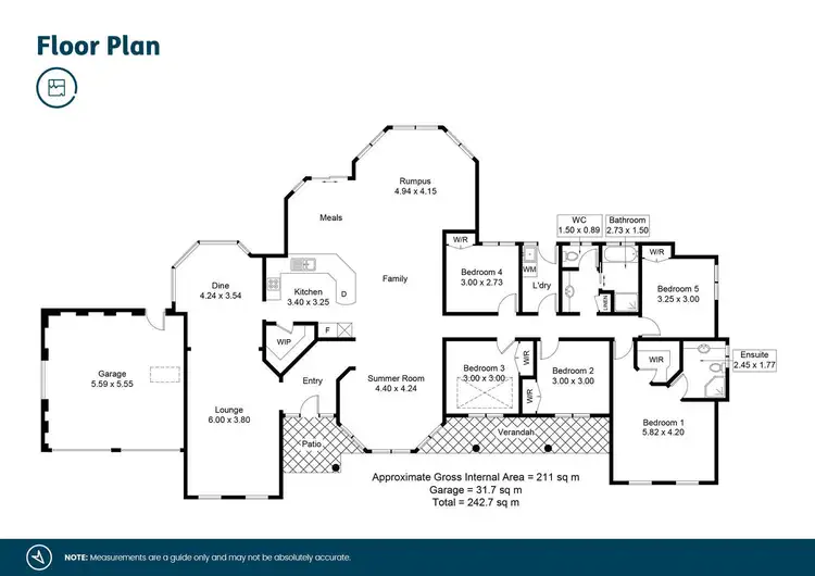 Floorplan of Homely rural property listing, 24 Bower Bird Close, Vacy NSW 2421