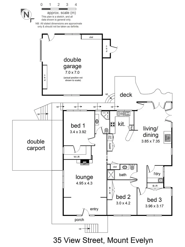 Floorplan of Homely house listing, 35 View Street, Mount Evelyn VIC 3796