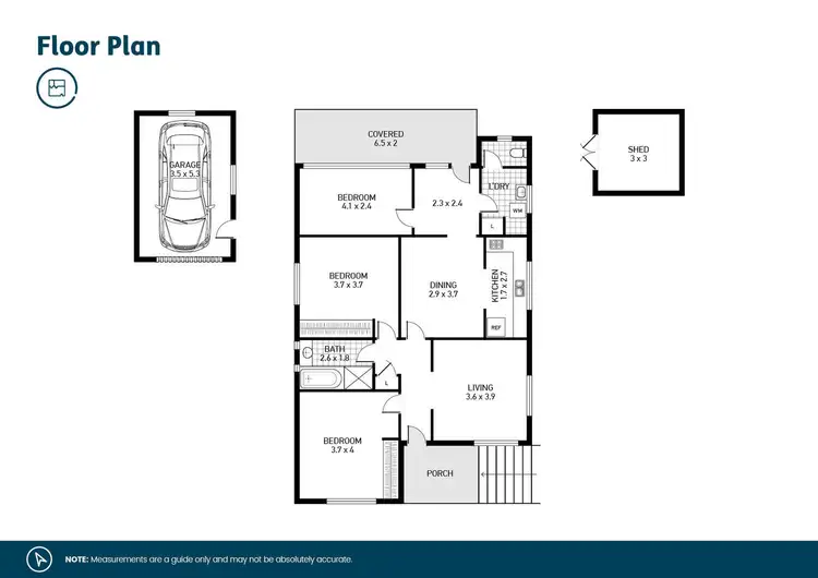 Floorplan of Homely house listing, 13 Wentworth Street, Telarah NSW 2320