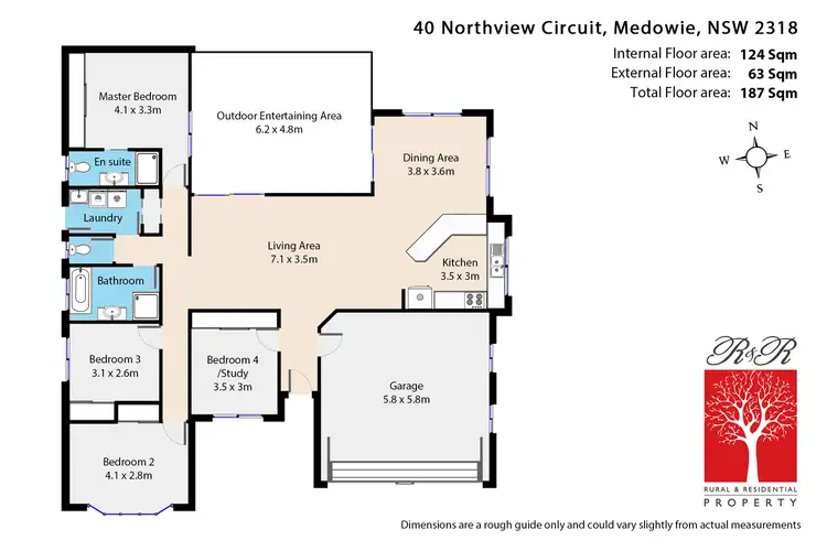 Floorplan of Homely house listing, 0/40 Northview Circuit, Medowie NSW 2318