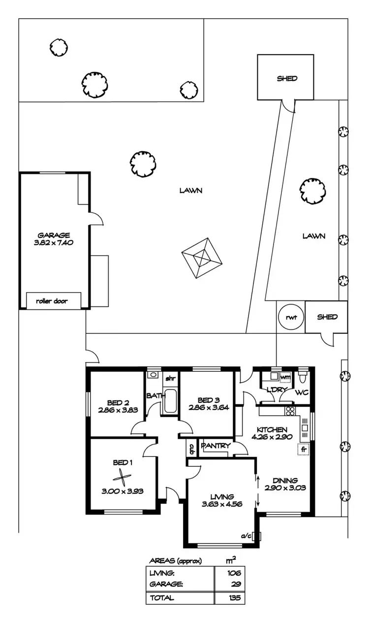 Floorplan of Homely house listing, 13 George Street, Kilburn SA 5084