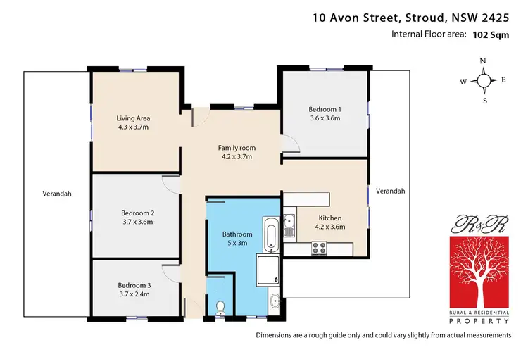 Floorplan of Homely house listing, 10 Avon Street, Stroud NSW 2425