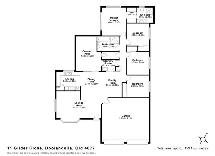 Floorplan of Homely house listing, 11 Glider Close, Doolandella QLD 4077