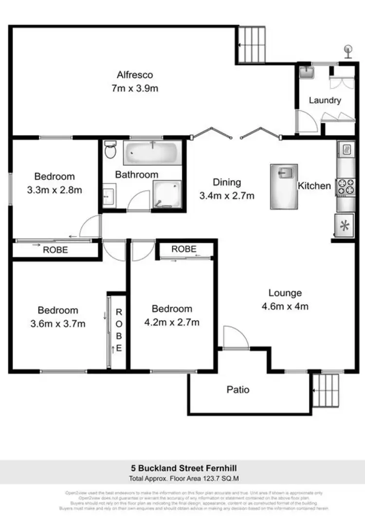Floorplan of Homely house listing, 5 Buckland Street, Fernhill NSW 2519