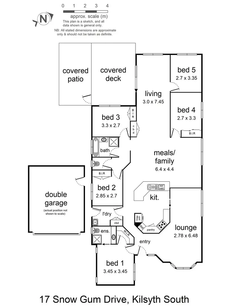 Floorplan of Homely house listing, 17 Snow Gum Drive, Kilsyth South VIC 3137