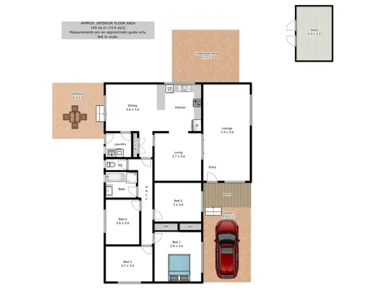 Floorplan of Homely house listing, 29 Soles Road, Rutherglen VIC 3685