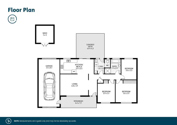 Floorplan of Homely house listing, 5 Galway Crescent, Metford NSW 2323