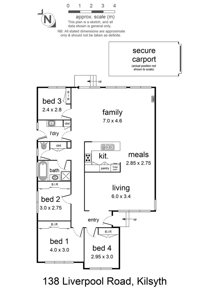 Floorplan of Homely unit listing, 138 Liverpool Road, Kilsyth VIC 3137