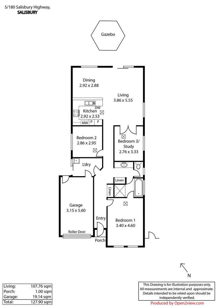 Floorplan of Homely house listing, 5/180 Salisbury Highway, Salisbury SA 5108