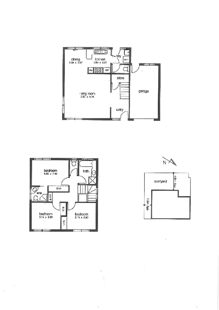 Floorplan of Homely unit listing, 4/145-149 Copernicus Way, Keilor Downs VIC 3038