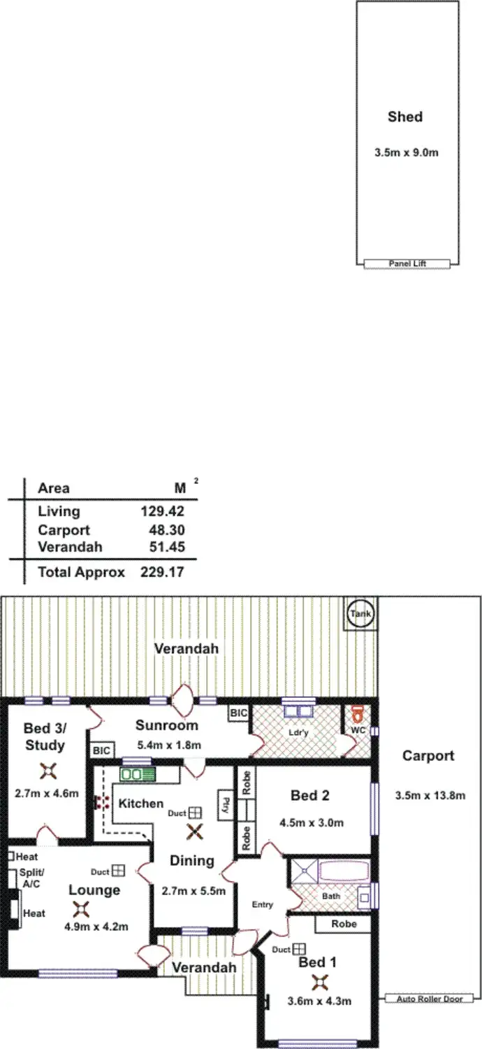 Floorplan of Homely house listing, 10 Ralph Street, West Richmond SA 5033