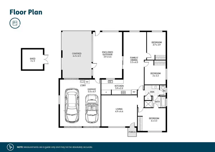 Floorplan of Homely house listing, 5 Eucalyptus Crescent, Metford NSW 2323