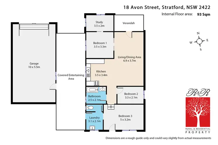 Floorplan of Homely house listing, 18 Avon Street, Stratford NSW 2422